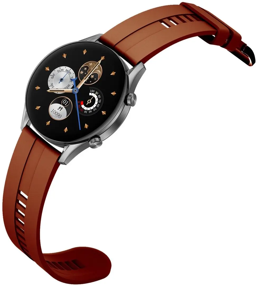 Смарт-часы OroMed Oro Smart Fit 8 Pro (Brown/Silver)