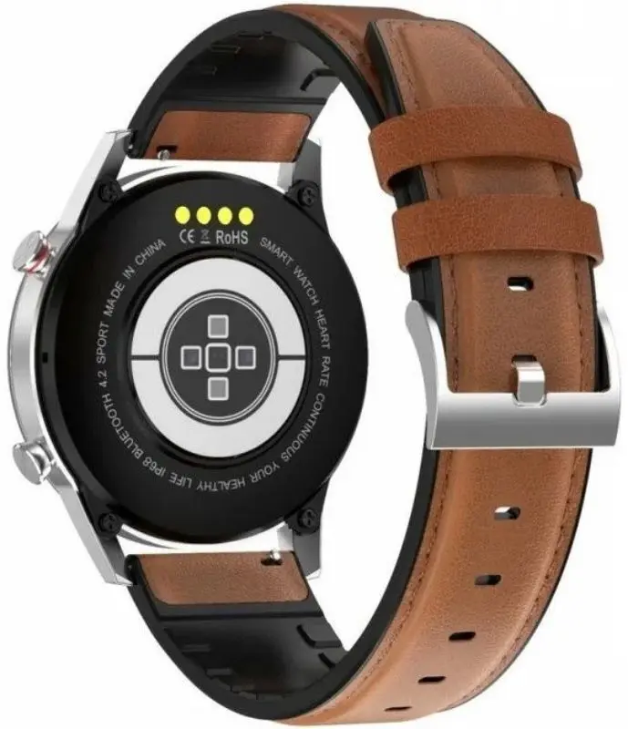 Ceas inteligent OroMed Oro-Smart FIT4 (Silver/Brown) - 5