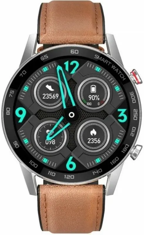 Ceas inteligent OroMed Oro-Smart FIT4 (Silver/Brown)