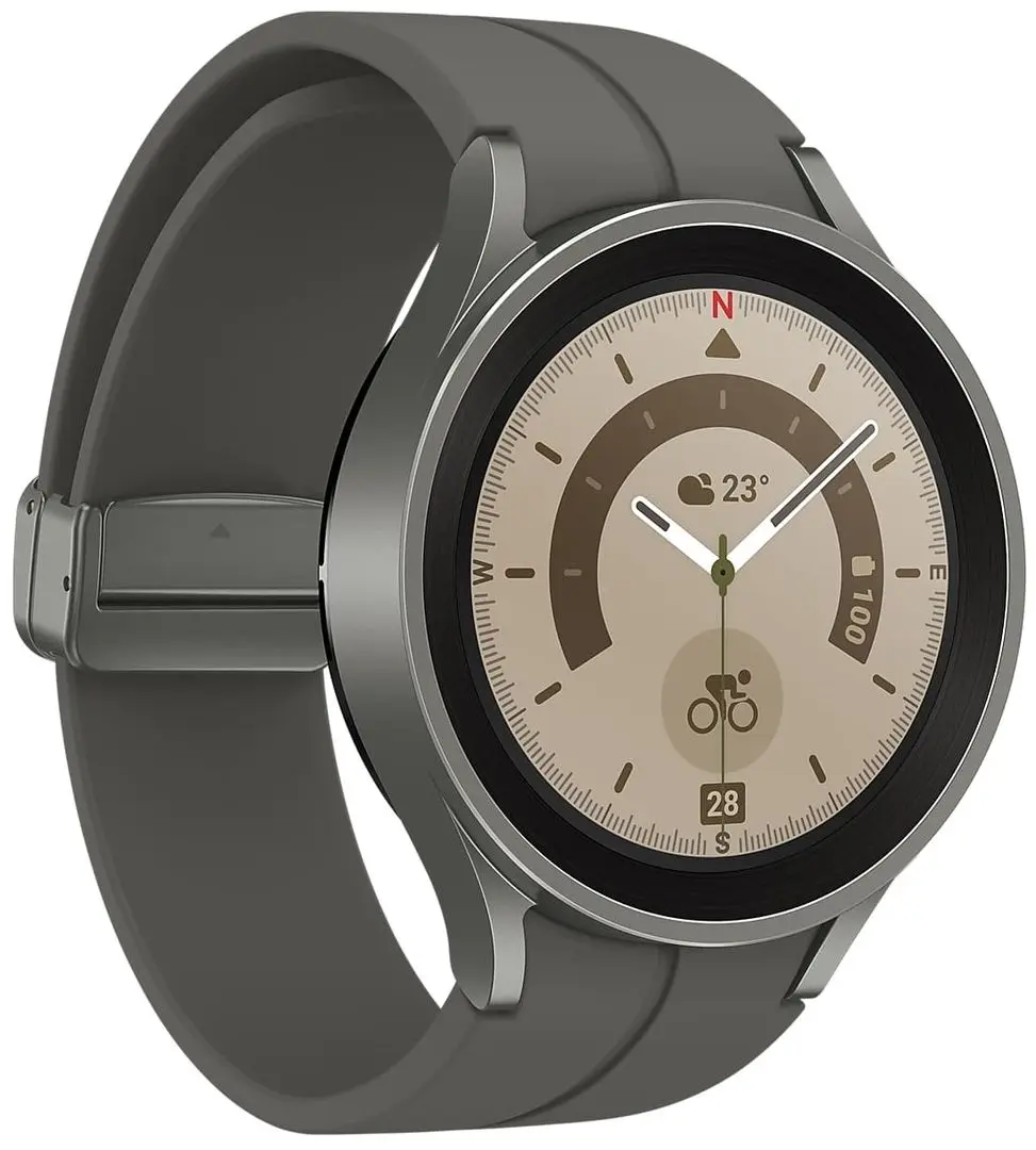 Ceas inteligent Samsung Galaxy Watch 5 Pro 45mm (Gray Titanium)