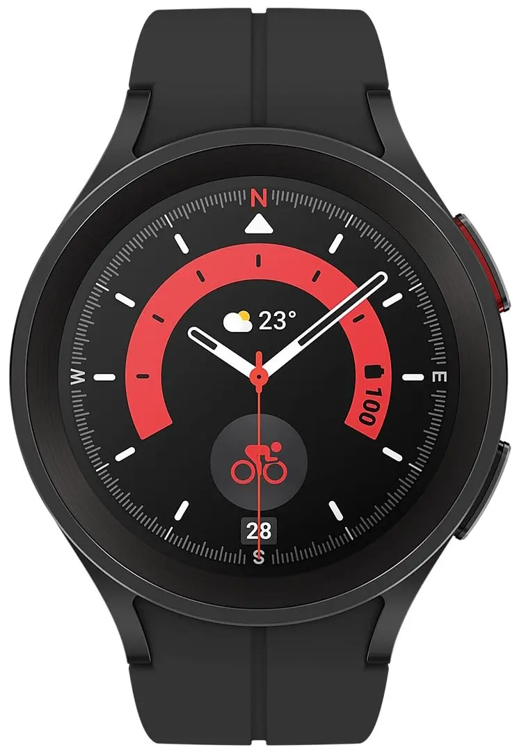 Ceas inteligent Samsung Galaxy Watch 5 Pro R925 LTE 45mm (Black Titanium)