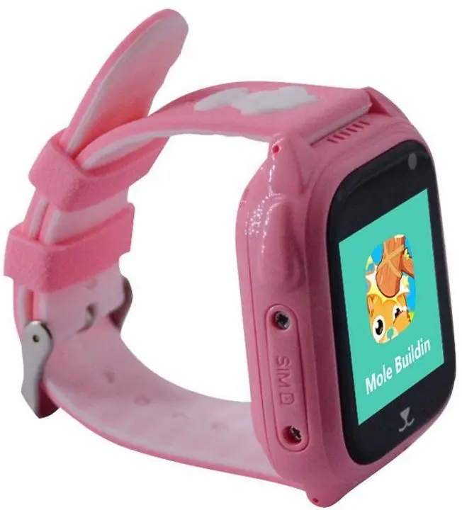 Ceas inteligent pentru copii Smart Baby Watch 4G-T11 (Pink) - 3