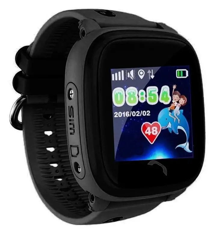 Смарт-часы детские Smart Baby Watch W9 (Black)