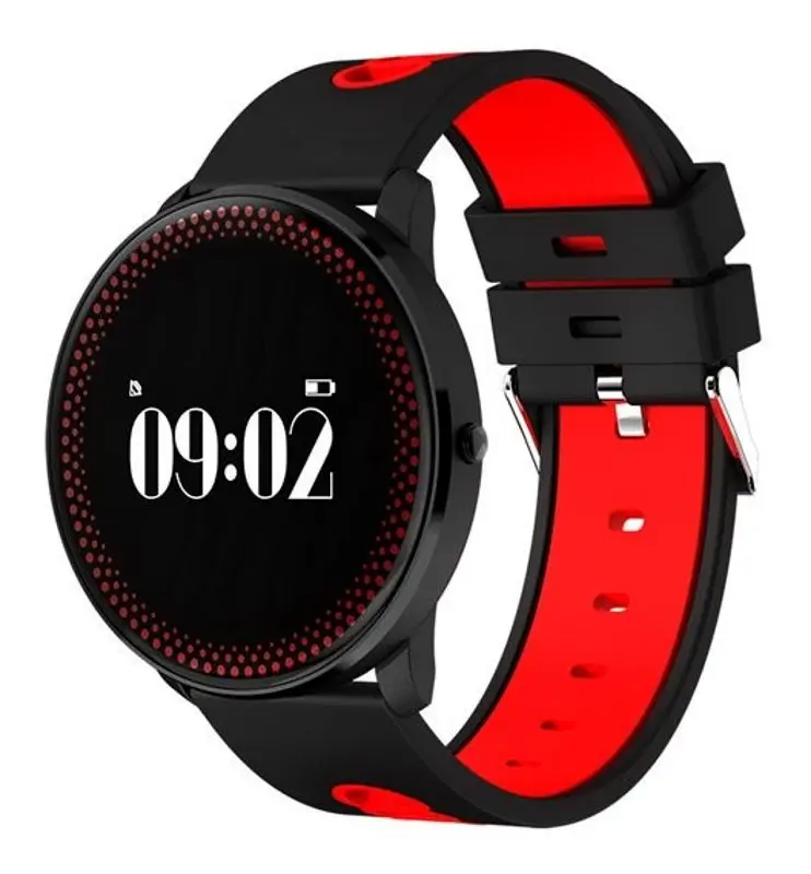 Ceas inteligent SoVogue SE15R (Black/Red)