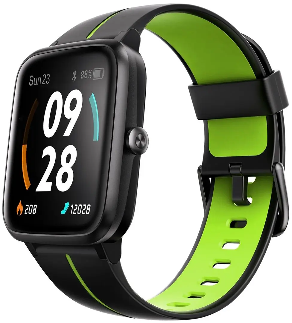 Ceas inteligent Ulefone Watch GPS (Black/Green) - 6