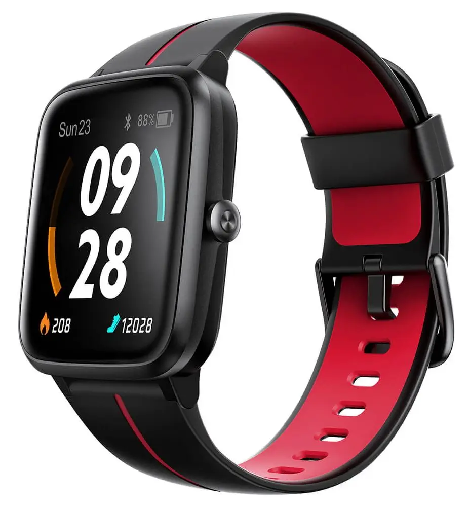 Ceas inteligent Ulefone Watch GPS (Black/Red)