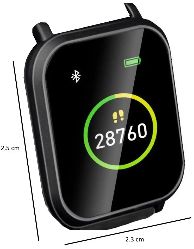 Ceas inteligent Umbro 473673 (Black) - 3