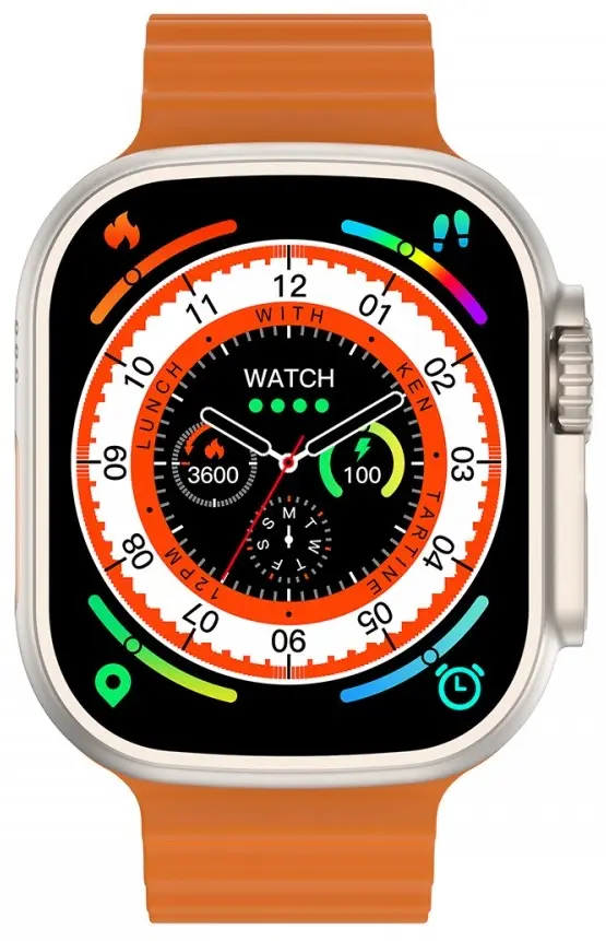 Смарт-часы Wiwu SW01 Ultra (Silver/Gold)