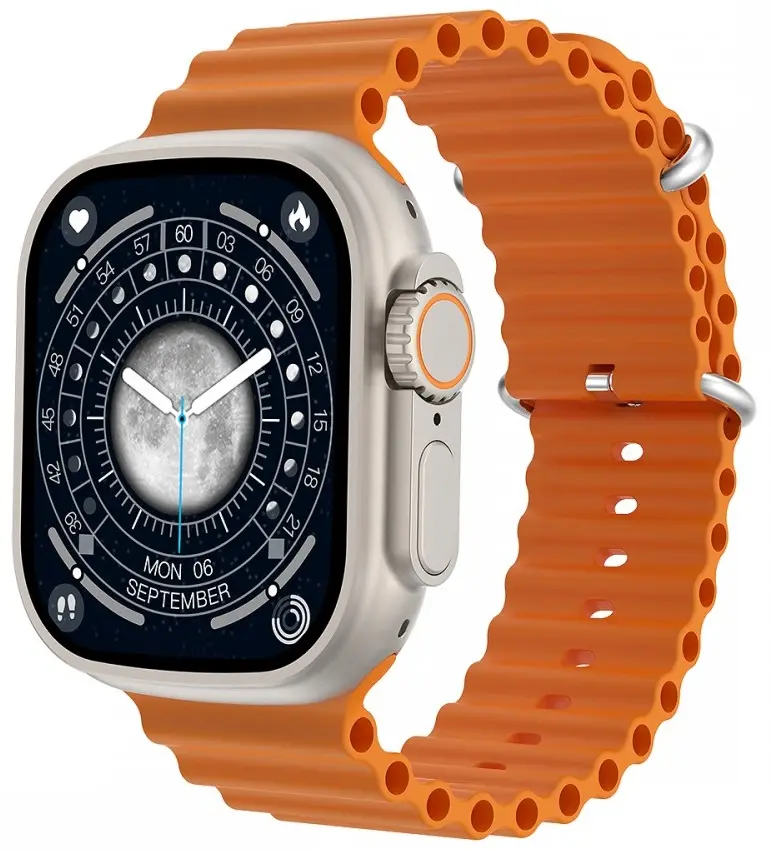 Смарт-часы Wiwu SW01 Ultra (Silver/Gold)