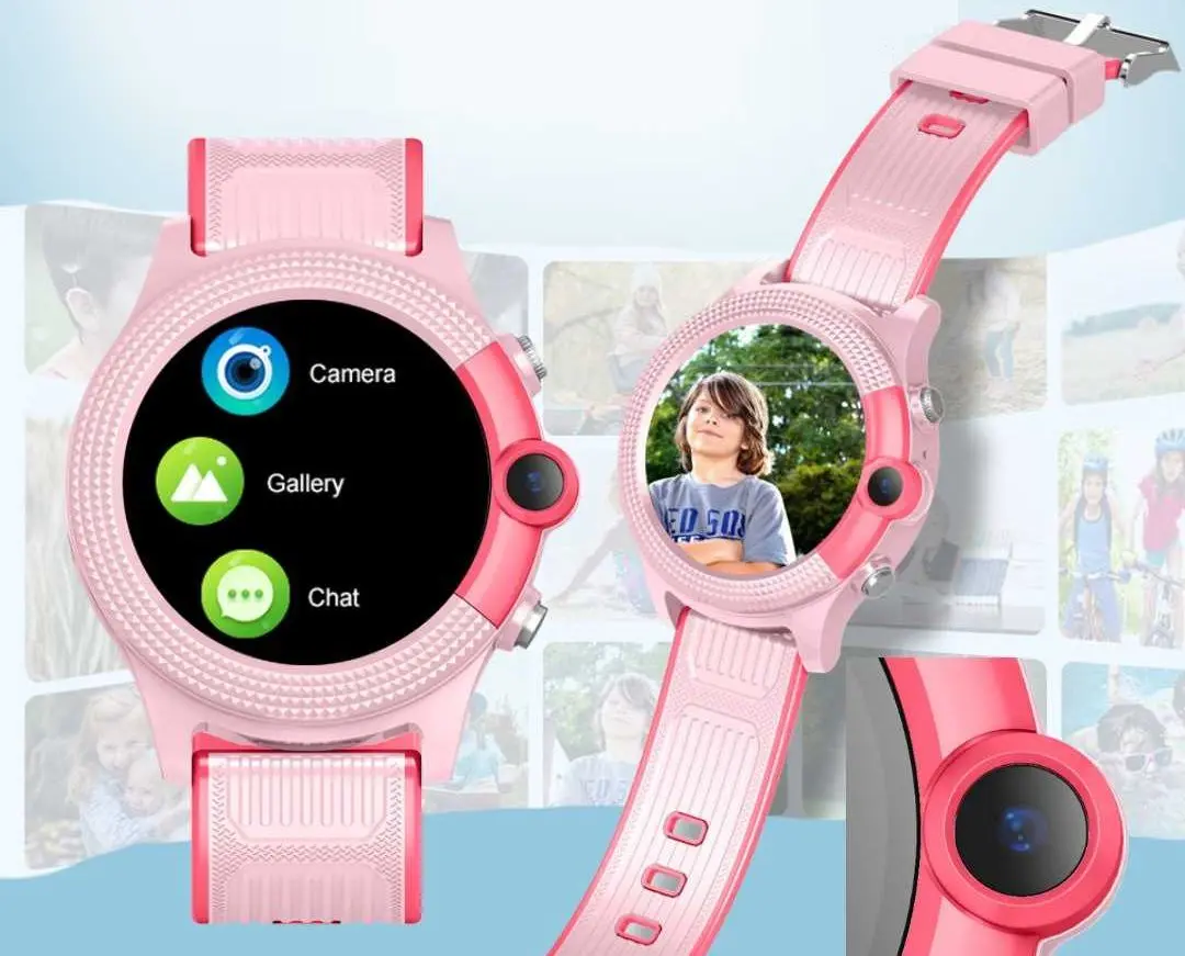 Ceas inteligent pentru copii Wonlex CT04 (Pink)