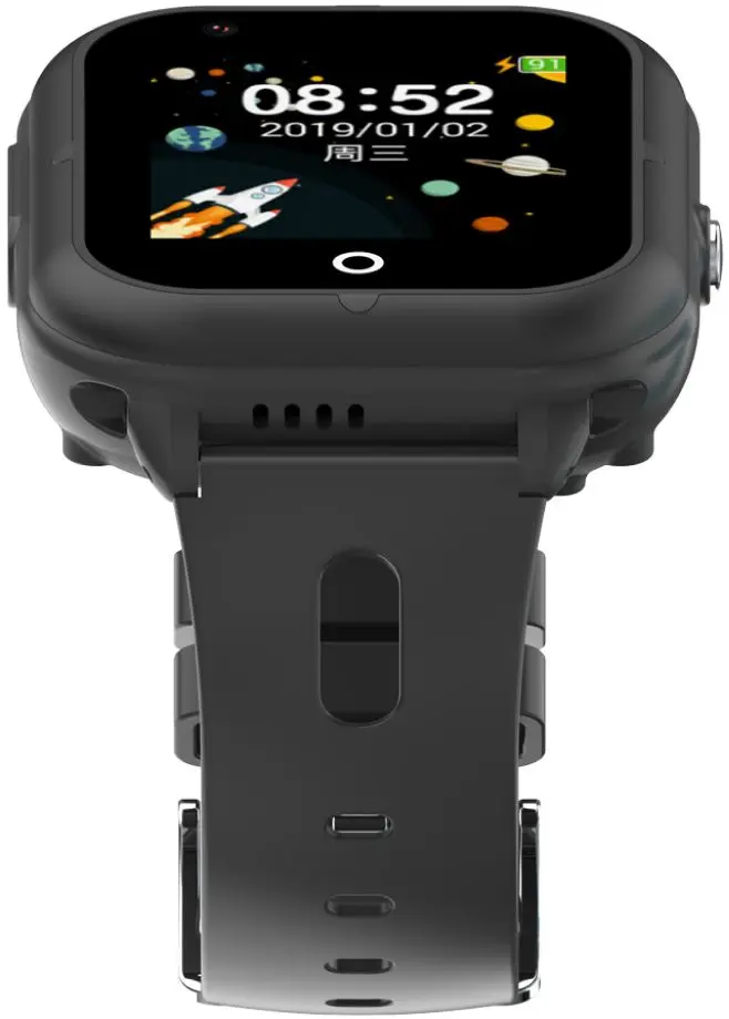 Ceas inteligent pentru copii Wonlex CT07S (Black)