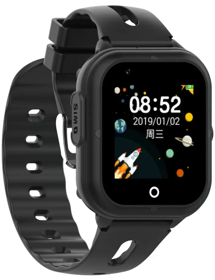 Ceas inteligent pentru copii Wonlex CT07S (Black)