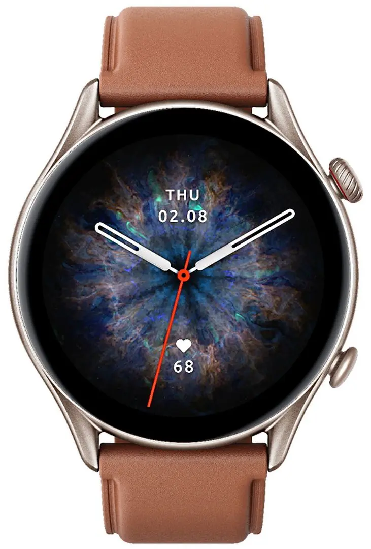 Ceas inteligent Xiaomi Amazfit GTR 3 Pro (Brown Leather)