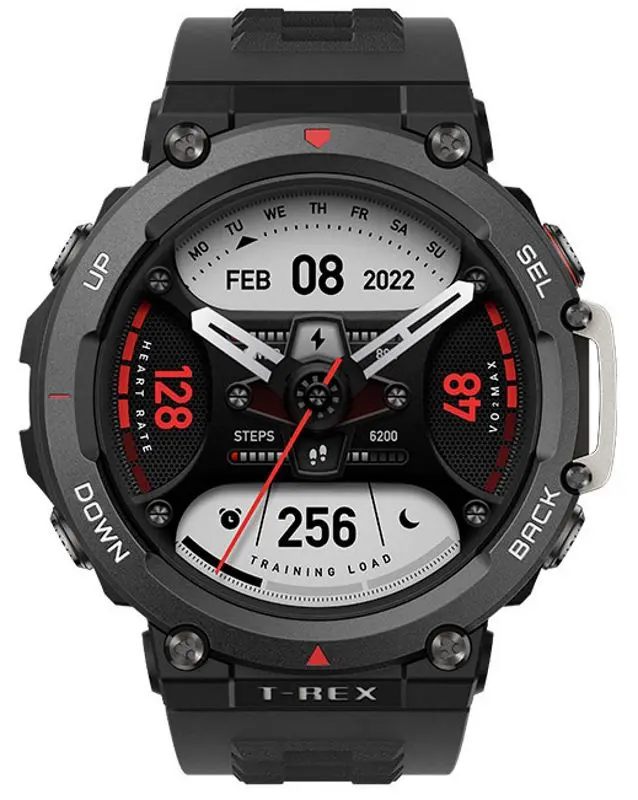 Смарт-часы Xiaomi Amazfit T-Rex 2 (Ember Black)