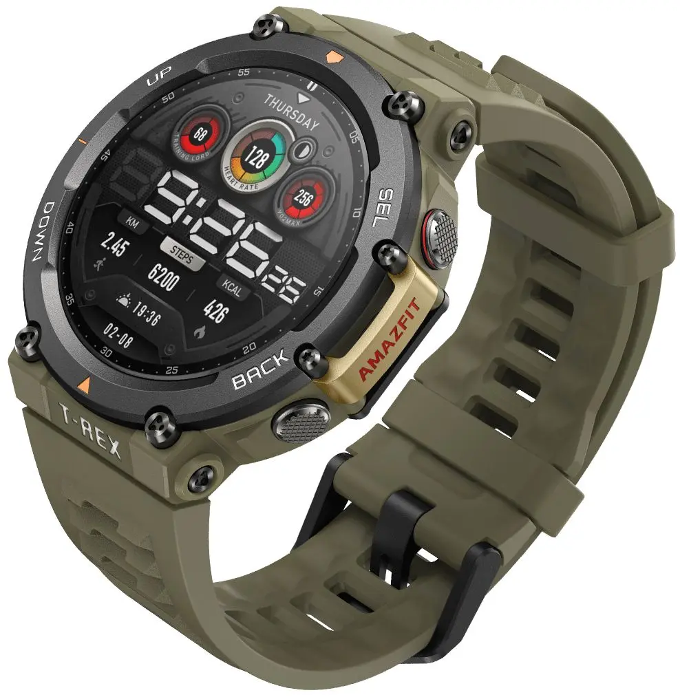 Ceas inteligent Xiaomi Amazfit T-Rex 2 (Wild Green)