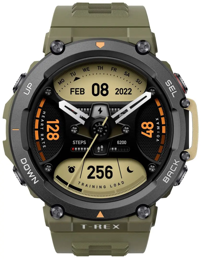 Ceas inteligent Xiaomi Amazfit T-Rex 2 (Wild Green)