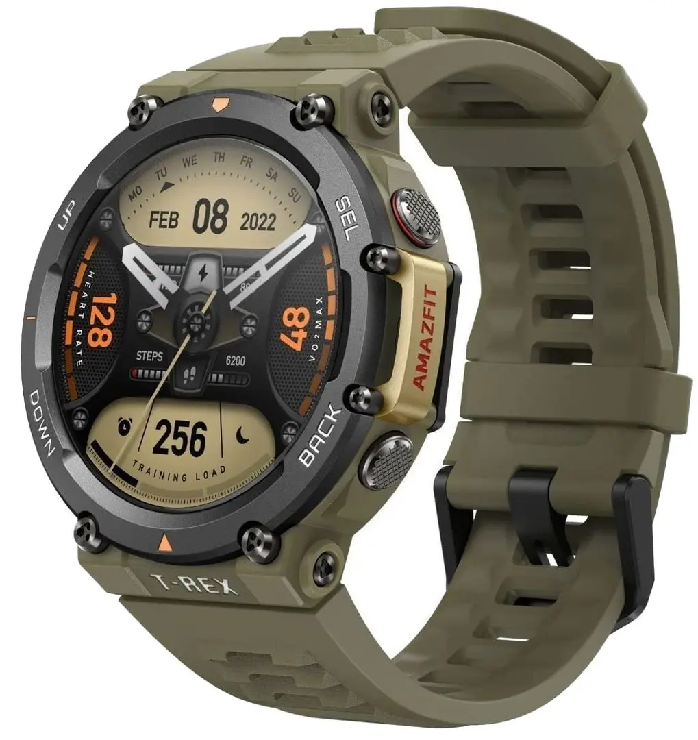 Ceas inteligent Xiaomi Amazfit T-Rex 2 (Wild Green)