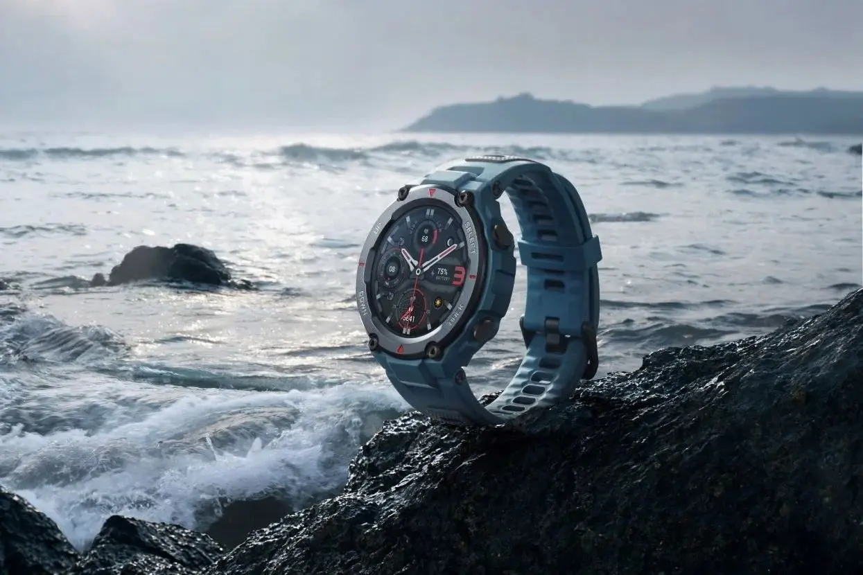 Ceas inteligent Xiaomi Amazfit T-Rex Pro (Steel Blue)