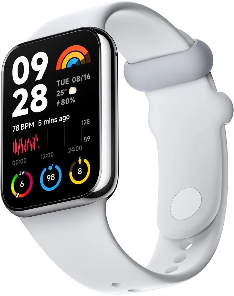 Ceas inteligent Xiaomi Smart Band 8 Pro (Light Grey)