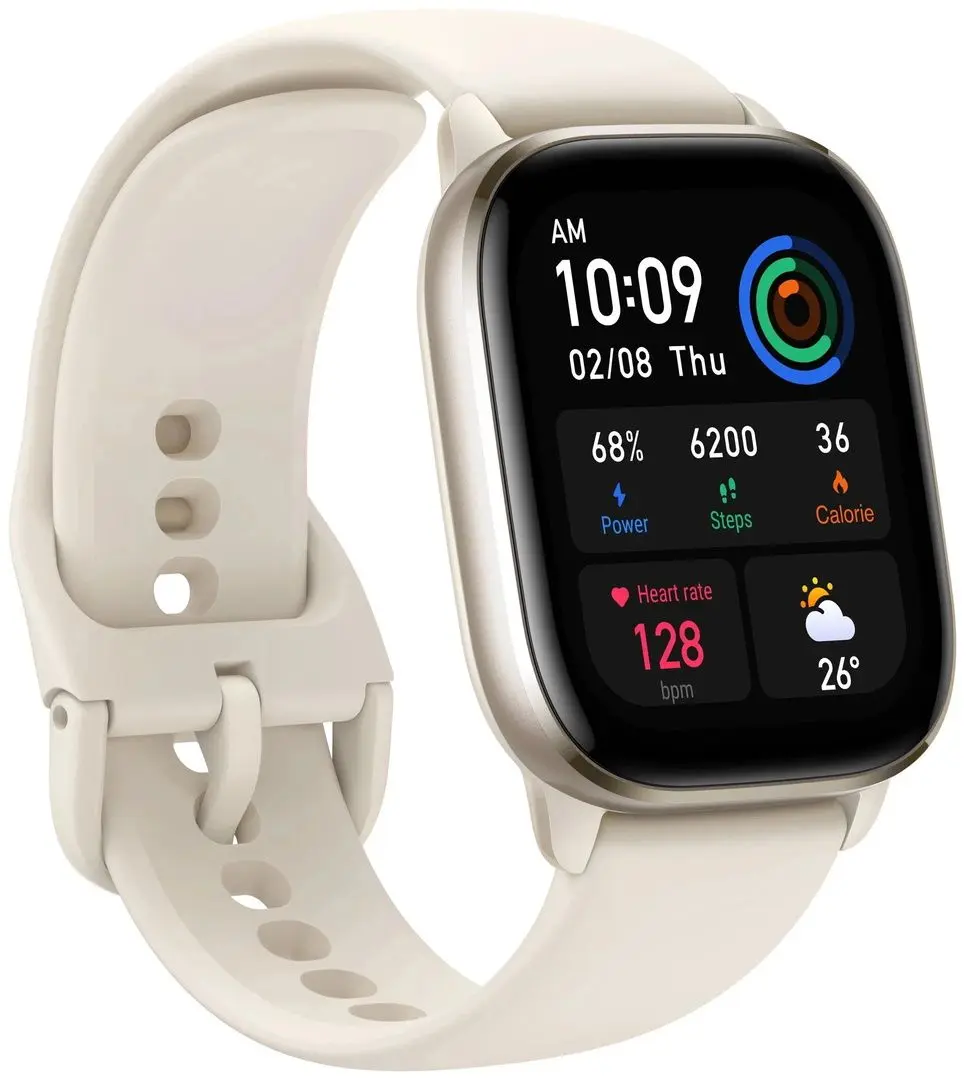 Ceas inteligent Xiaomi Amazfit GTS 4 Mini (Moonlight White) - 3