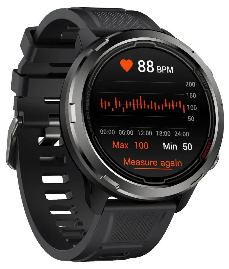 Смарт-часы Zeblaze Stratos 2 Lite (Black) - 2