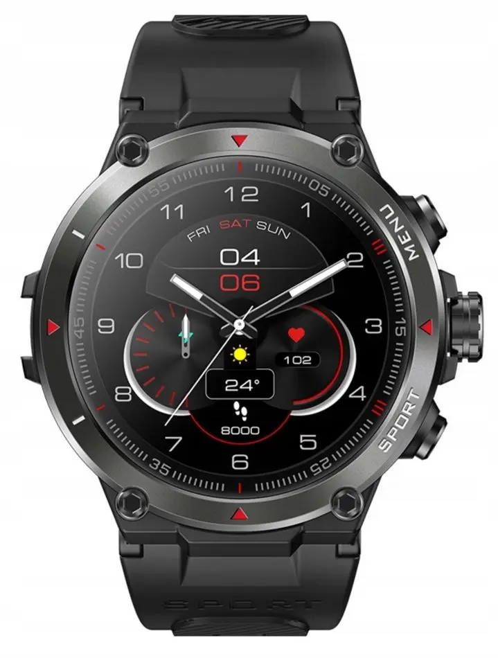 Ceas inteligent Zeblaze Stratos 2 (Meteorite Black)