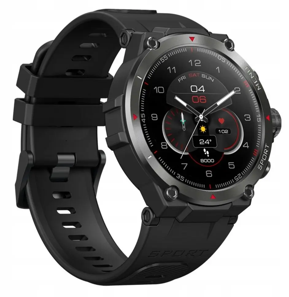 Ceas inteligent Zeblaze Stratos 2 (Meteorite Black)