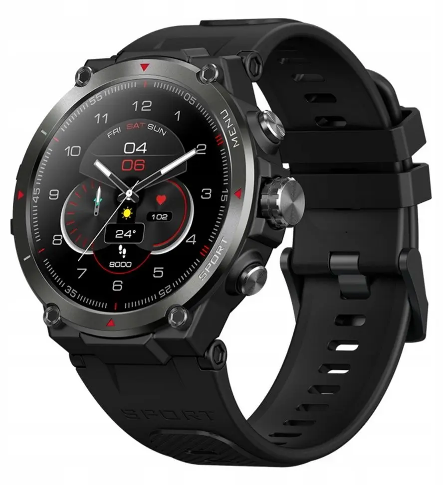 Ceas inteligent Zeblaze Stratos 2 (Meteorite Black)