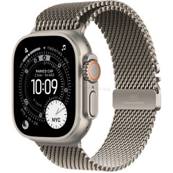 Ceas inteligent Apple Watch Ultra 3 GPS + Cellular (Natural Titanium)