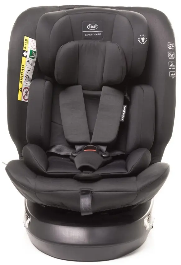 Автокресло 4Baby Matt-Fix (Black) - 2