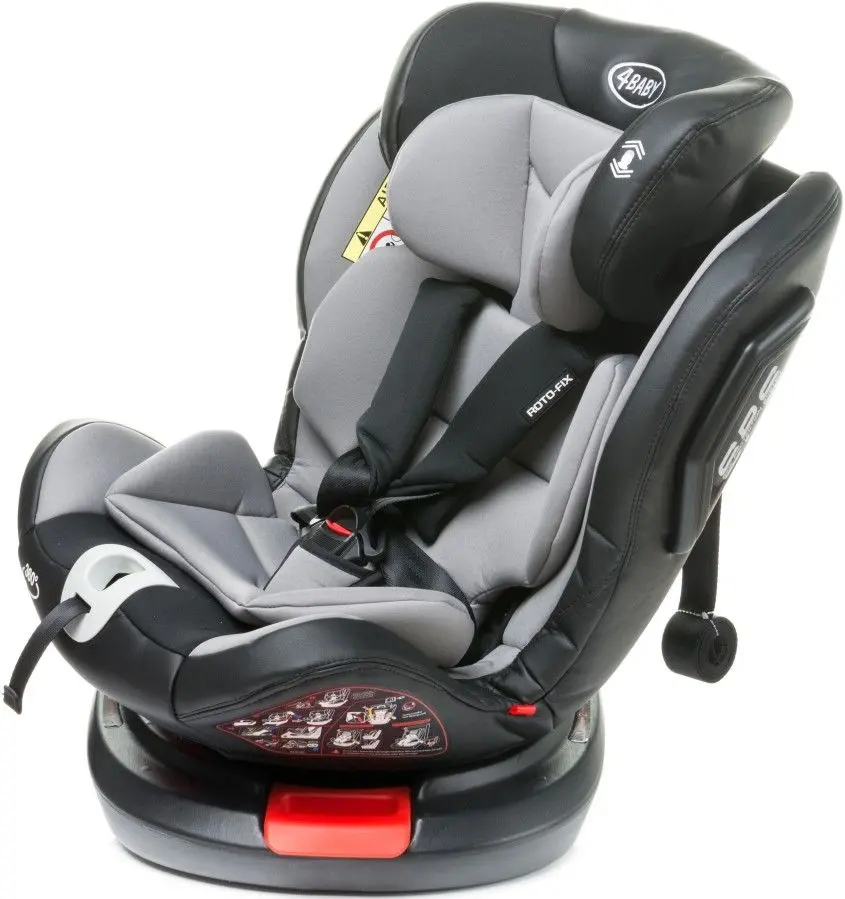 Scaun auto 4Baby Roto-Fix (Black)