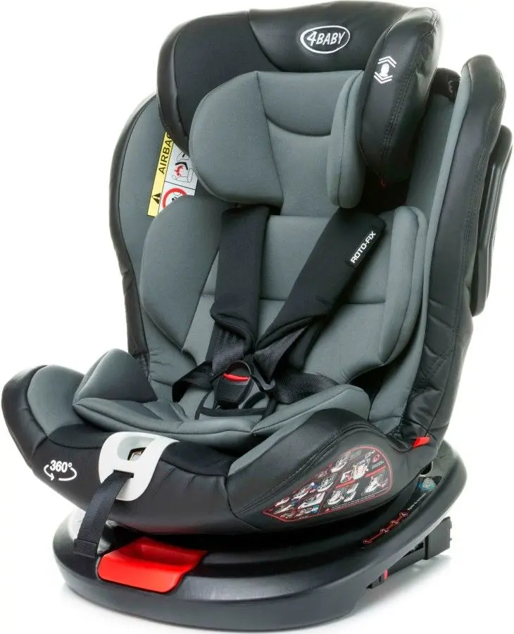 Scaun auto 4Baby Roto-Fix (Grey)