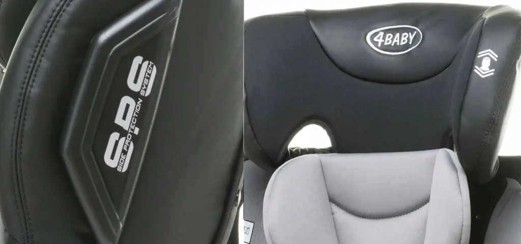 Scaun auto 4Baby Roto-Fix (Light Grey)