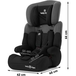 Автокресло Baby Tiger Mali (Gray/Black) Thumb