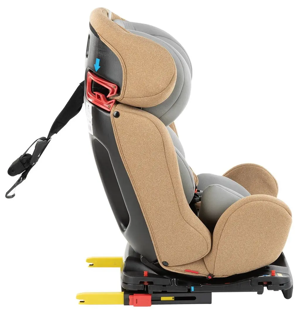 Scaun auto Kikka Boo 4 Safe ISOFIX (Beige)