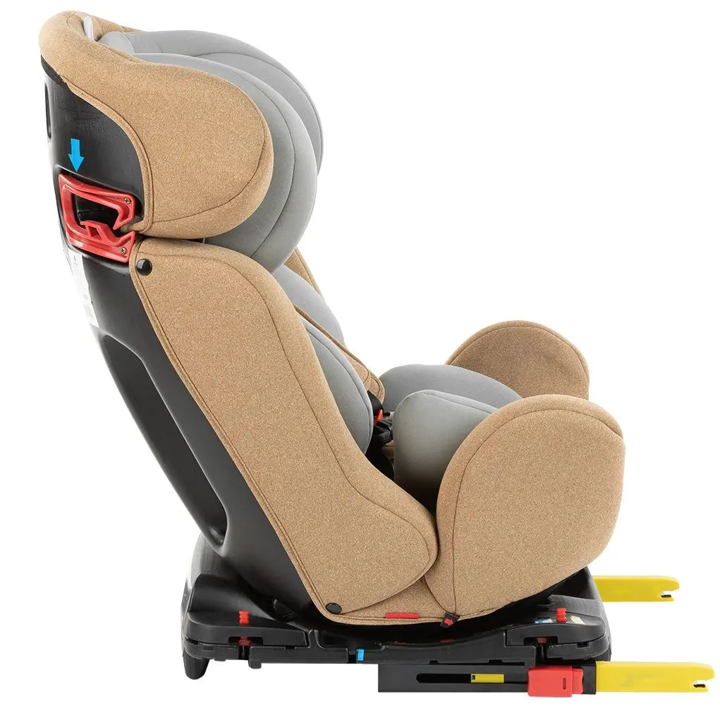 Scaun auto Kikka Boo 4 Safe ISOFIX (Beige)