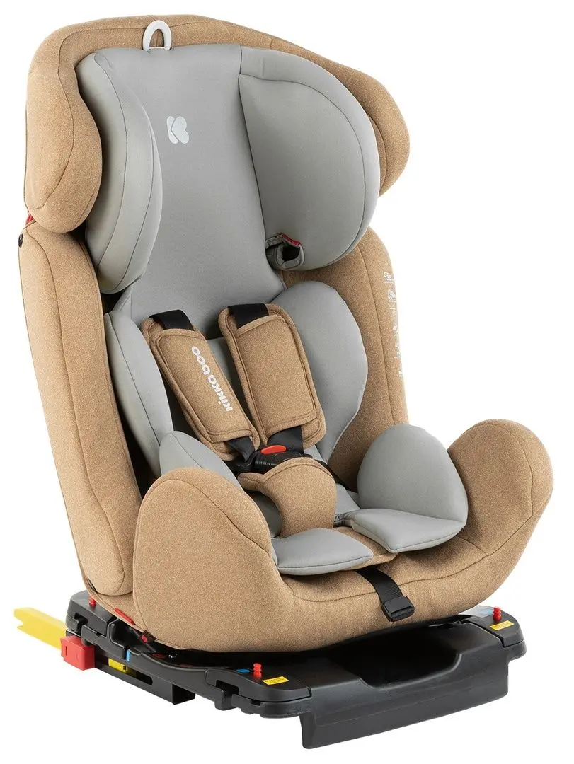 Scaun auto Kikka Boo 4 Safe ISOFIX (Beige)