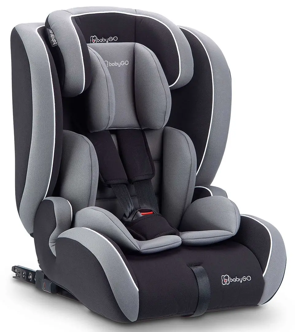 Scaun auto BabyGo FreeFix (Grey)
