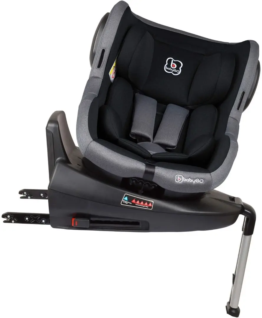 Scaun auto Babygo Iso Isofix Black (BGO-2203)