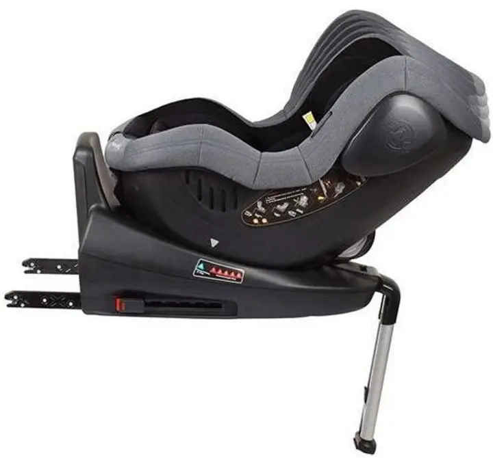 Scaun auto Babygo Iso Isofix Black (BGO-2203)