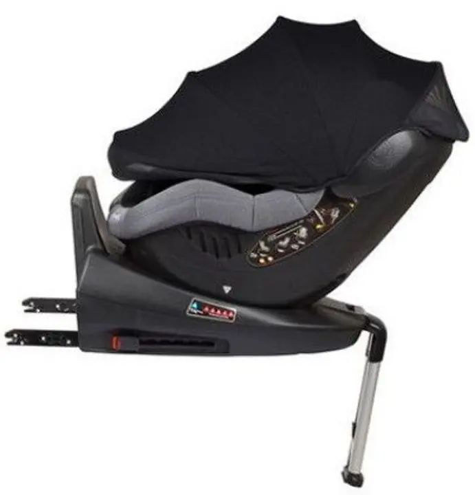 Scaun auto Babygo Iso Isofix Black (BGO-2203)
