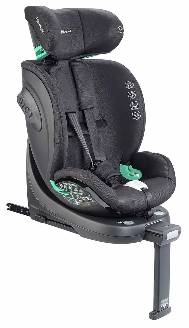 Автокресло BabyGo Prime360 (Black)