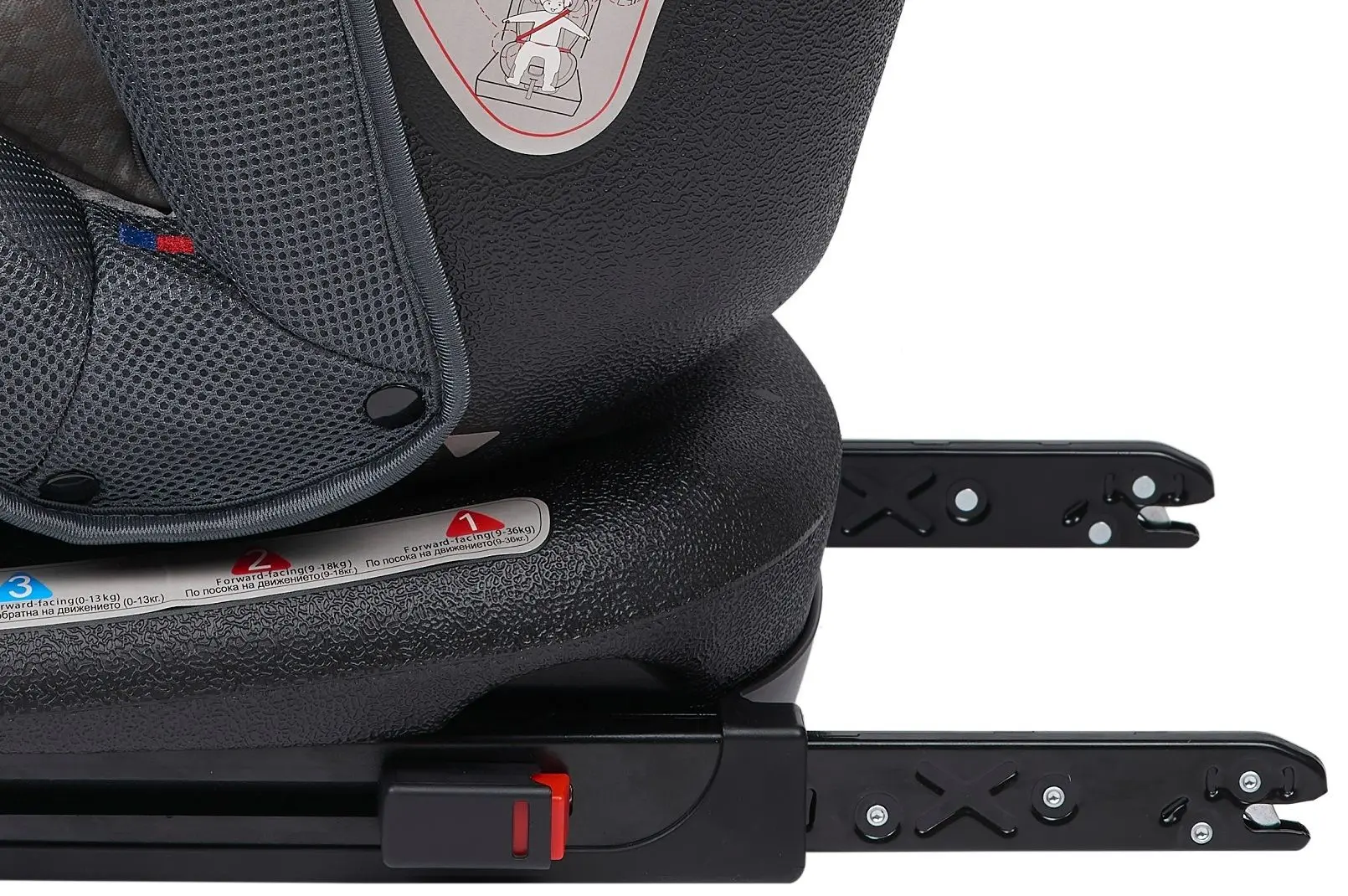 Scaun auto Bertoni (Lorelli) Corsica Isofix (Black)