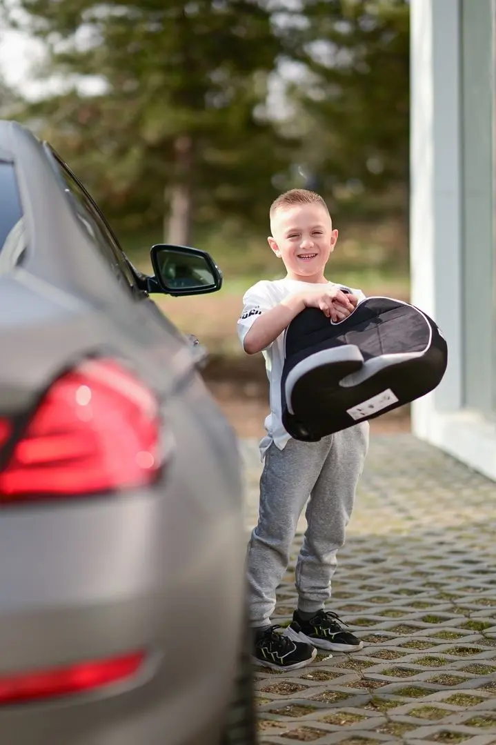 Автокресло Bertoni (Lorelli) Safety Junior Fix (Grey Marble) - 3