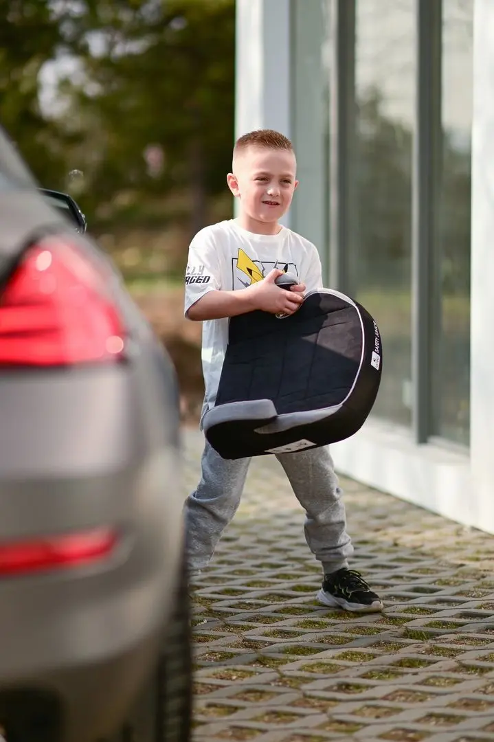 Автокресло Bertoni (Lorelli) Safety Junior Fix (Grey Marble) - 4