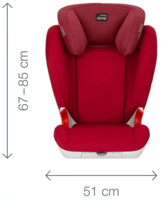 Scaun auto Britax Romer Kid II (Cosmos Black)