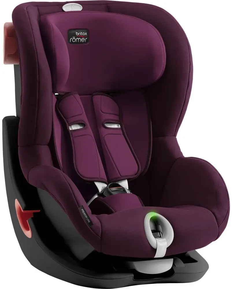Scaun auto Britax Romer King II LS (Burgundy Red)
