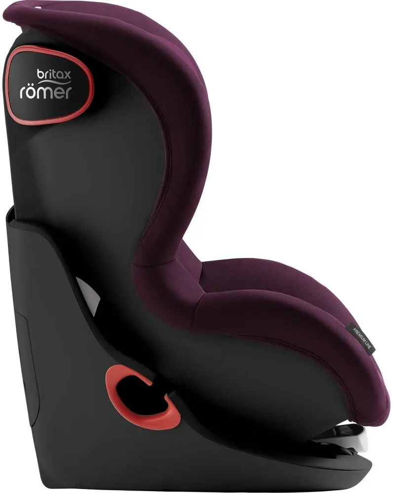 Scaun auto Britax Romer King II LS (Burgundy Red)