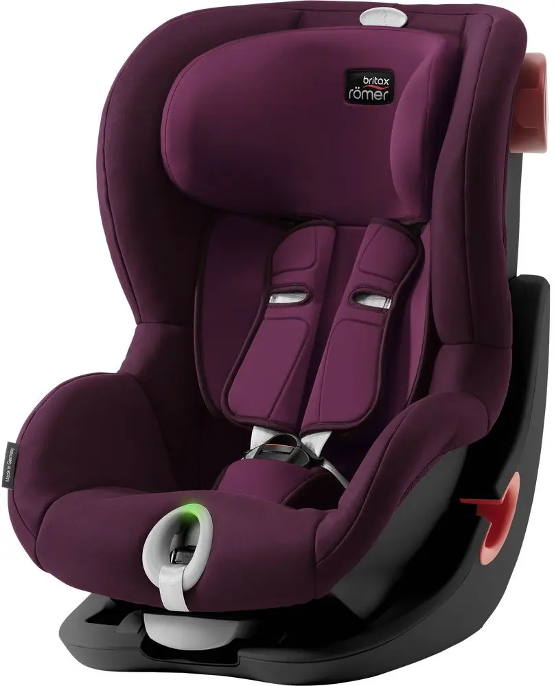 Scaun auto Britax Romer King II LS (Burgundy Red)