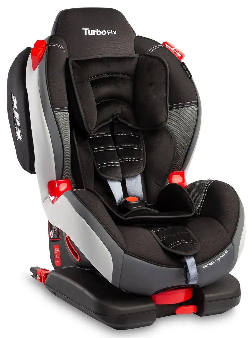 Автокресло Caretero Sport TurboFix (Black) - 3